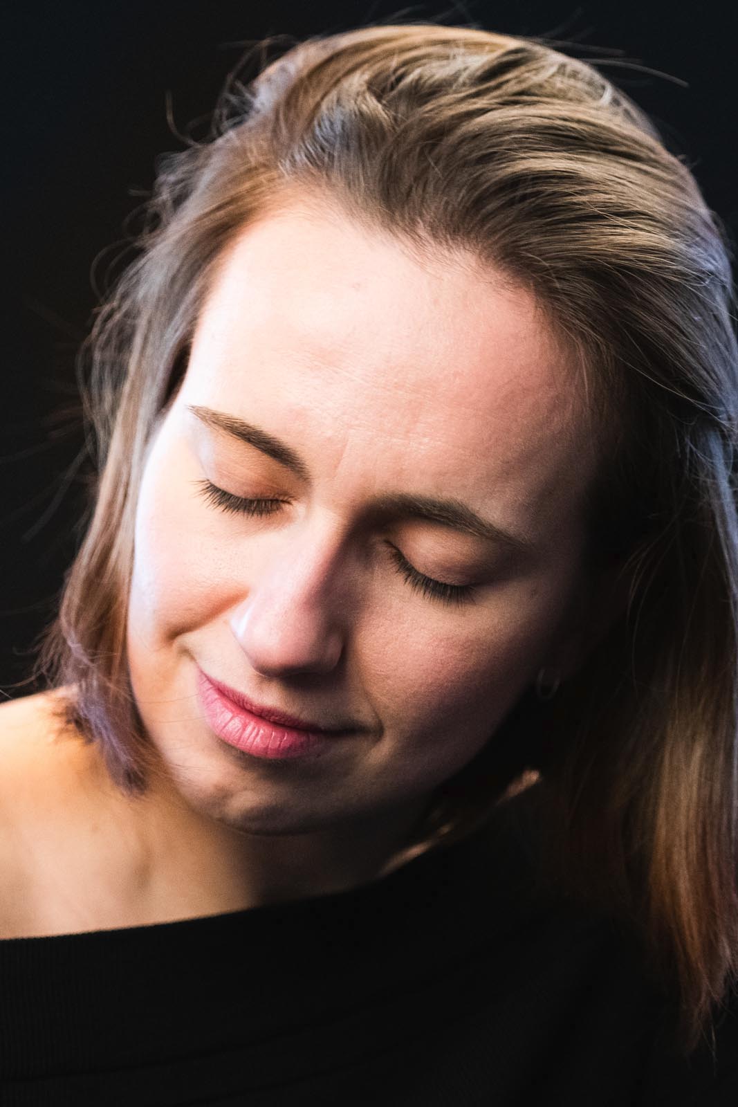 Sinnliches Portrait