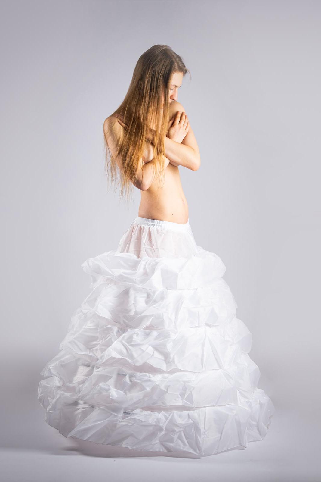 Verdeckter Teilakt Fotostudio
